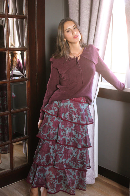 Camisola Gola Bordo