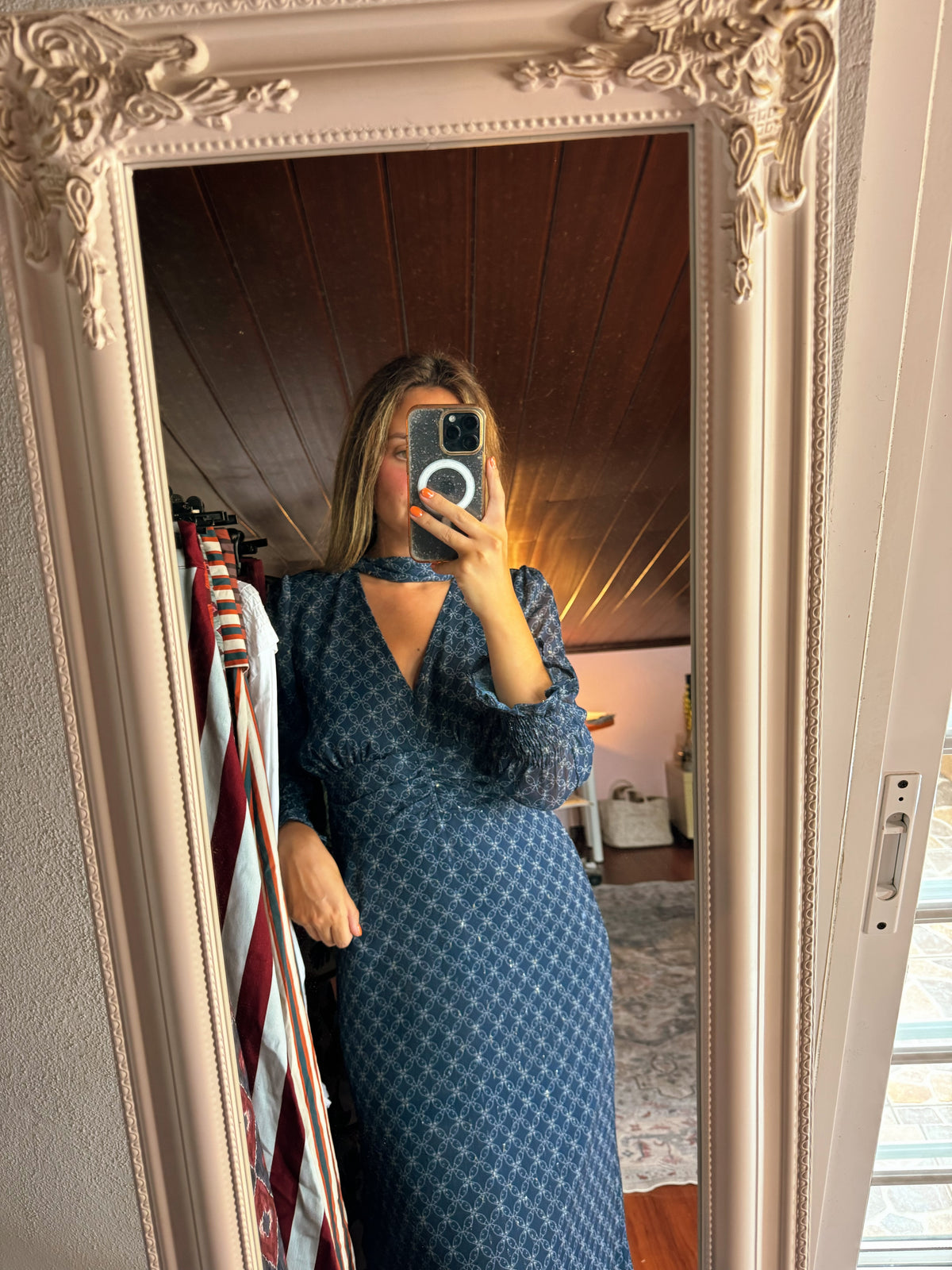 Vestido Marta Azul