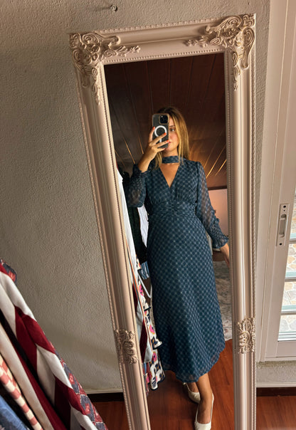 Vestido Marta Azul